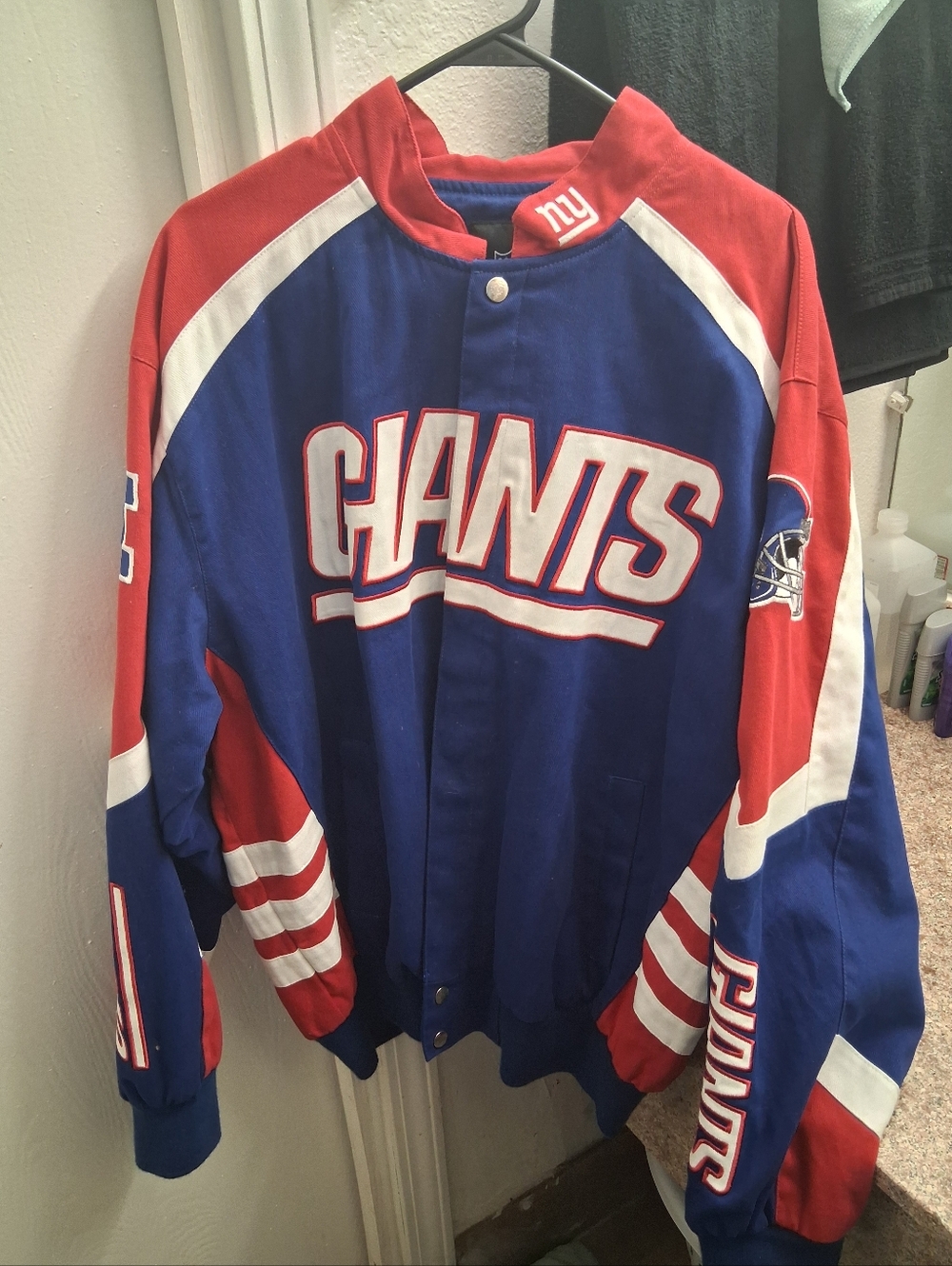 New York Giants Blue & Red Team Jacket